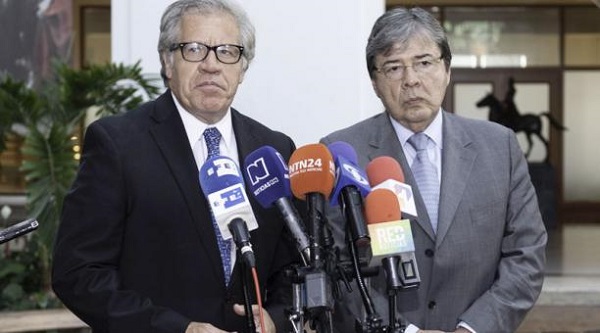 Delegación de la OEA viajará a Colombia