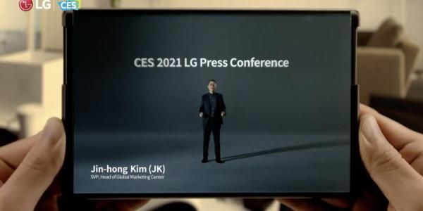 CES 2021: LG presenta su smartphone con pantalla enrollable.