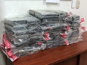 Decomisan 46 kilos de cocaína en La Romana