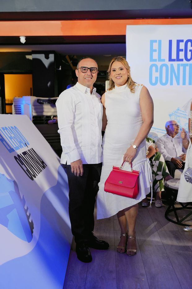Deivy Taveras y Anyerina Cedeño.