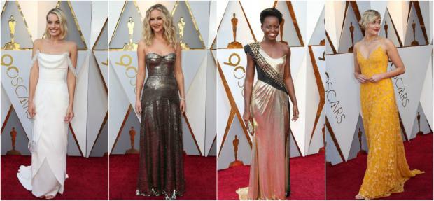 Los 10 vestidos más icónicos de la historia de los Oscar.