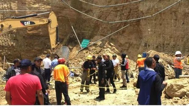 Tres muertos por derrumbe en área de construcción de hotel en R.Dominicana. 