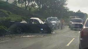 Dos personas mueren en choque vehículos carretera Navarrete-Puerto Plata 