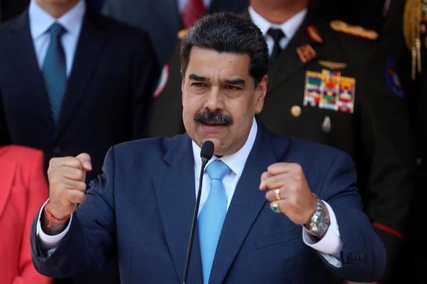 En la imagen, el presidente de Venezuela, Nicolás Maduro. 