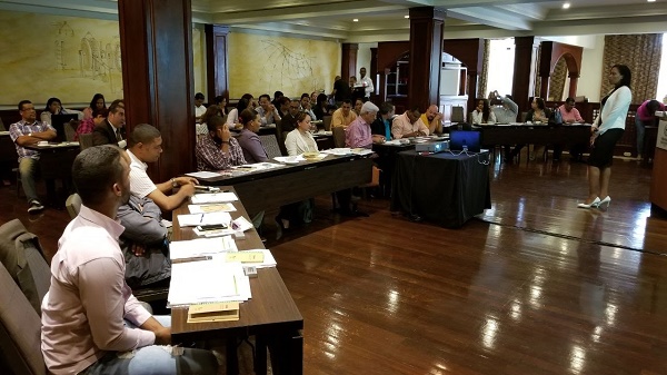 Desarrollo del taller “Sistema Tributario Dominicano” 