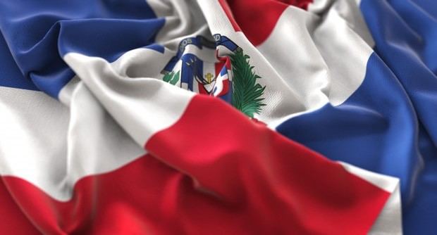 Bandera dominicana.