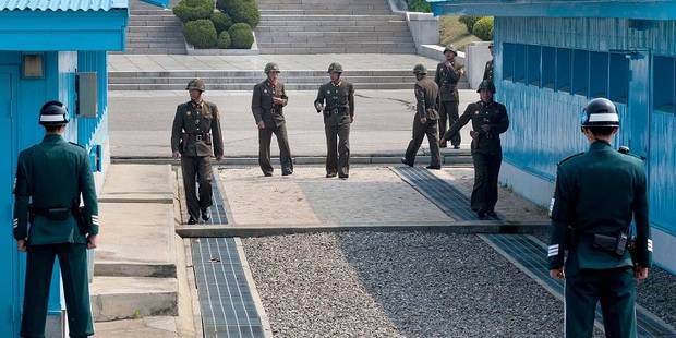 Frontera entre las dos Coreas 