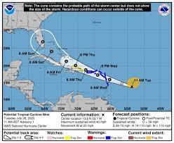 Diecinueve provincias dominicanas en alerta por avance de la tormenta Fiona 