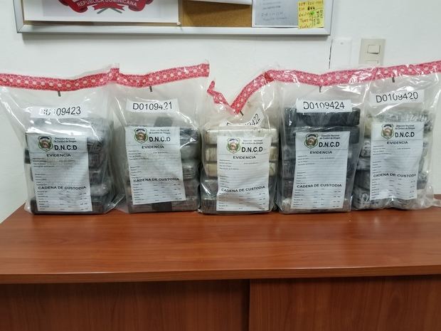 Dirección Nacional de Control de Drogas incautó 30 paquetes de drogas