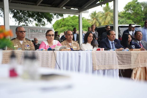 La procuradora Miriam Germán Brito lideró la quema de la droga.