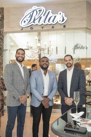 Waldy Santana, Emmanuel Taveras y Emile Caro.