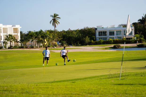 Primer campo de FootGolf en República Dominicana en Playa Nueva Romana