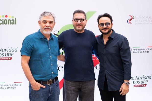 Emil Vega, Alex Mancilla y David Vázquez.