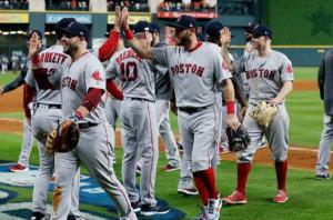 Medias Rojas vencen a Astros y se colocan a un paso de la Serie Mundial