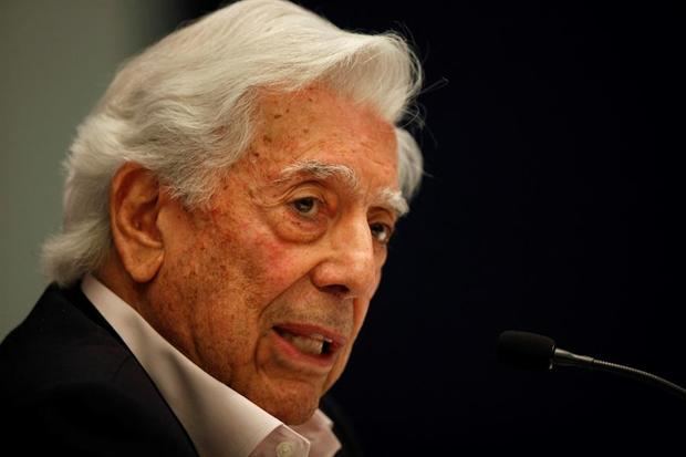 En la imagen, el Premio Nobel de Literatura, Mario Vargas Llosa. 