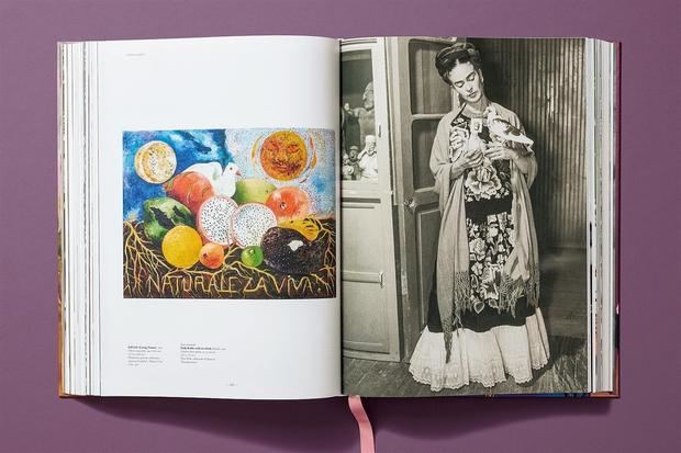 otografía sin fecha, cedida por Editorial Taschen, que muestra una imagen del libro 'Frida Kahlo'.