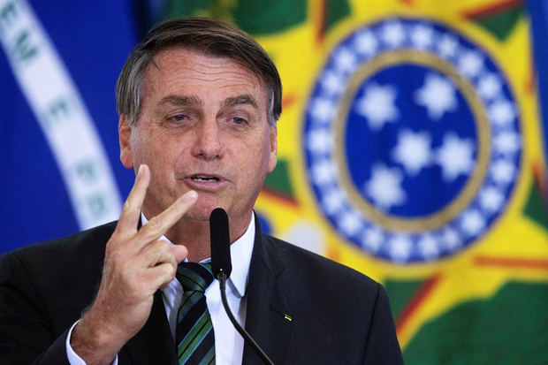 El presidente de Brasil, Jair Bolsonaro.