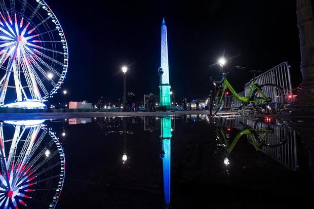 El Obelisco de Luxor en el centro de la Place de la Concorde, en una imagen de archivo.