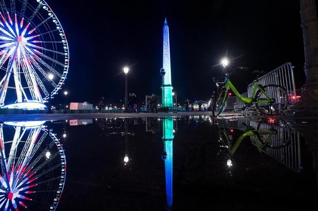 El Obelisco de Luxor en el centro de la Place de la Concorde, en una imagen de archivo.