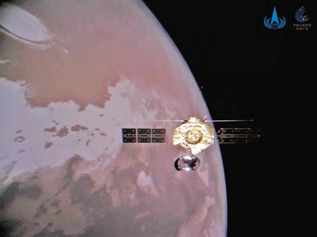 La misión china Tianwen-1 enví­a nuevas imágenes desde Marte