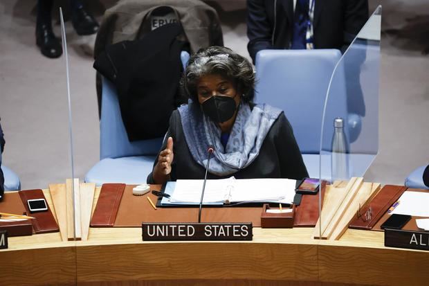 La embajadora estadounidense en la ONU, Linda Thomas-Greenfield, en una fotografía de archivo.