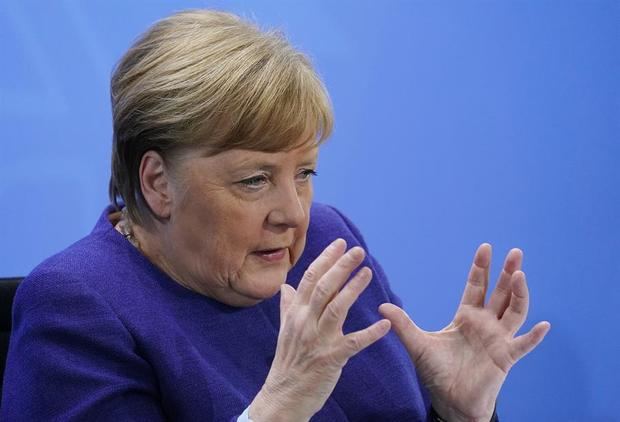 La canciler alemana, Angela Merkel.