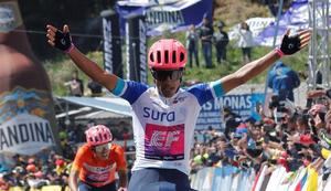 Daniel Martínez, el rostro del ciclismo y del deporte colombiano en 2020