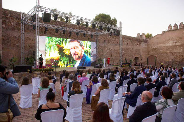 Evento lanzamiento 'No hay alegrí­a pequeña', la campaña de Andalucí­a que protagoniza Bandera.