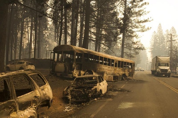 Desastres de los Incendios en California