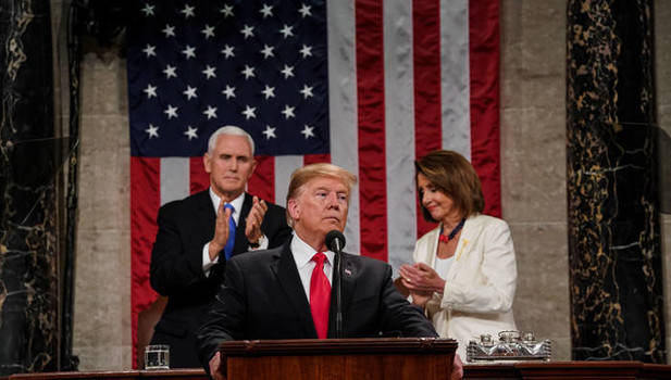 El presidente de Estados Unidos, Donald Trump. 