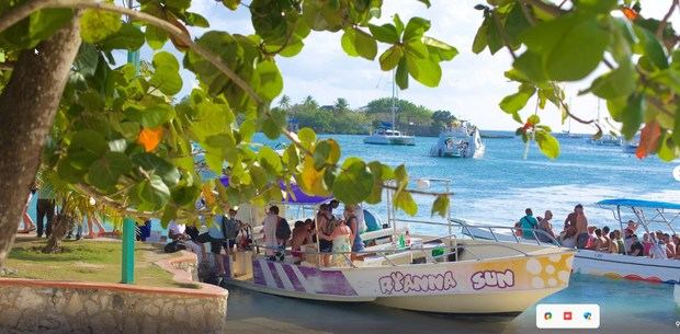 El ambiente plácido y playero de Bayahibe.
