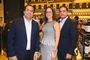 Jorge Jana, Lina García y Miguel Blasco.