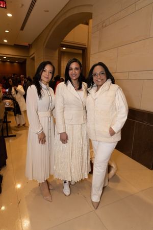 Rosario Chary, Leidy Sepúlveda y Yanilda Estrella.