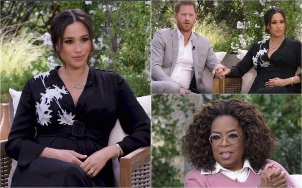La entrevista de Meghan Markle y el Príncipe Harry con Oprah Winfrey.