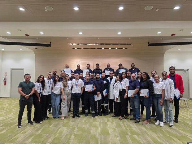 Equipo participante en la capacitación.