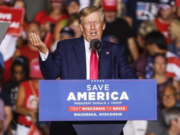 El expresidente de EE.UU:, Donald J. Trump, en una fotografía de archivo.