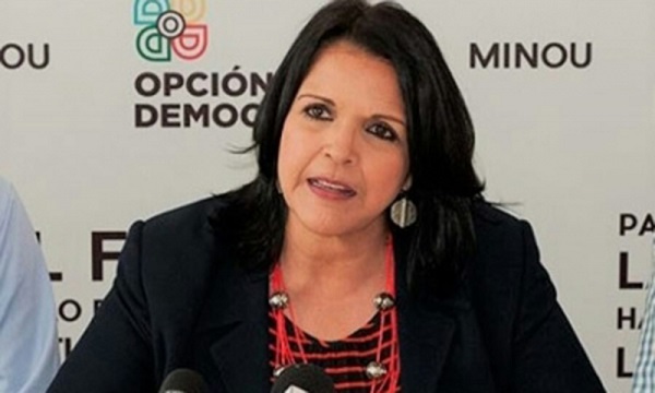 Minou Tavárez Mirabal, dirigente de Opción Democrática