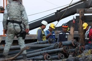 Dron revela que todaví­a no hay condiciones para rescate de mineros en México