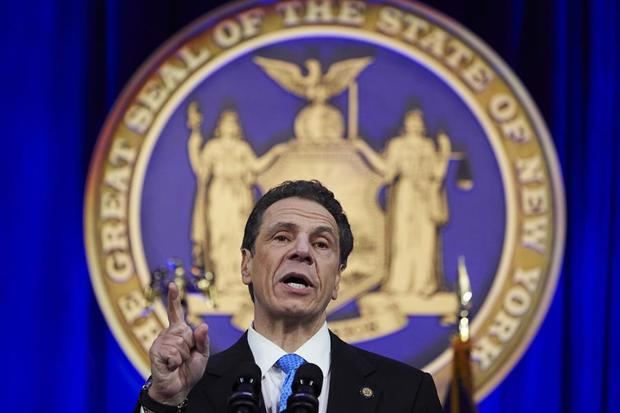 En la imagen, el gobernado de Nueva York, Andrew Cuomo. 