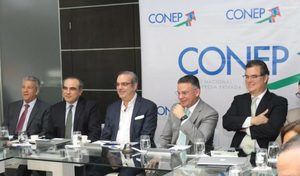 Abinader expresa satisfacción por interés que muestra CONEP en agenda del desarrollo social 