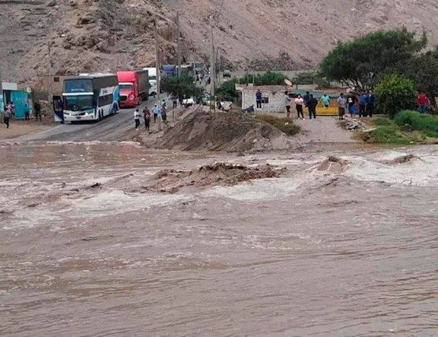 Lluvias en Perú. 