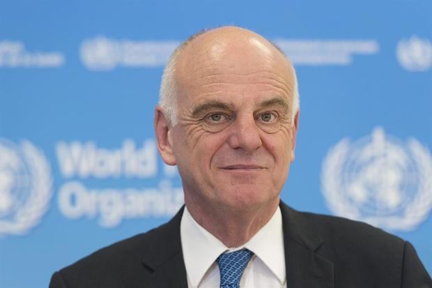 El enviado especial sobre la covid-19 de la Organización Mundial de la Salud (OMS), David Nabarro.