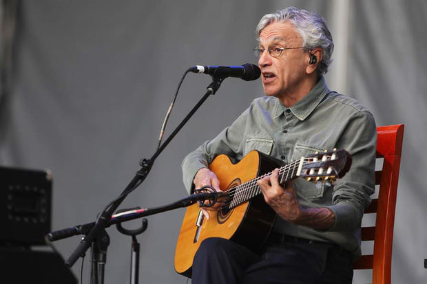 El cantante brasileño Caetano Veloso.