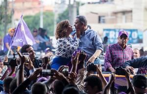 Fernández y Cedeño, casados y rivales en las urnas dominicanas