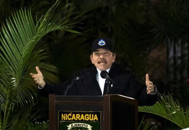 En la imagen, el presidente de Nicaragua, Daniel Ortega.