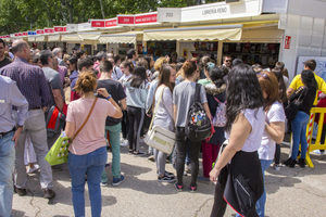 La Feria del Libro de Madrid.