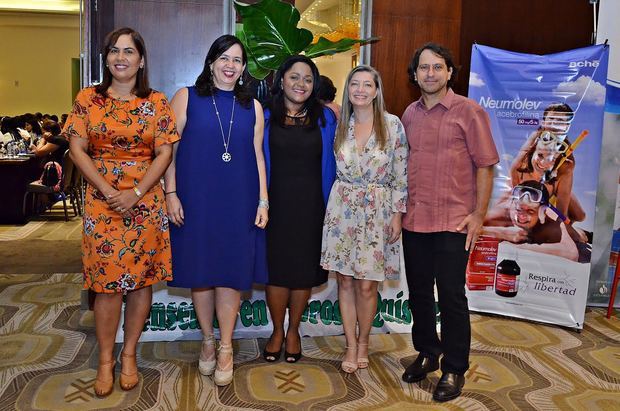 Alexandra Tabar, Leandra Cordero Oñate, Ana Uribe, Amy Hoepker y Jose Pablo Gutiérrez.