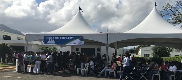 Feria de empleos. 