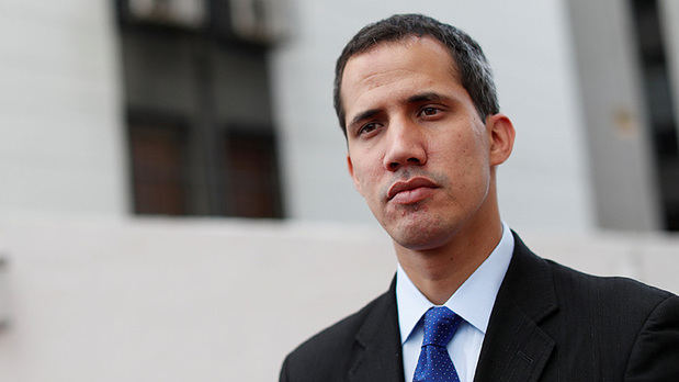 El presidente interino de Venezuela, Juan Guaidó. 