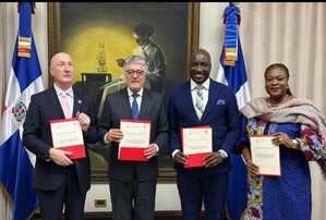 República Dominicana firma acuerdo de cooperación internacional con academias de África y Estados Unidos